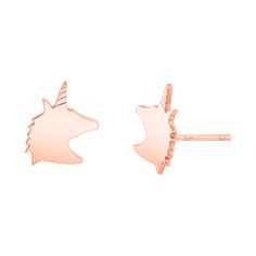 The 14k Petit Unicorn Studs are bound to be your little girl's favorite earrings or yours! This mythical creature adds a little magic to your ears.

Available in 2 sizes 
Sustainable
100% Recycled Gold
Made in Los Angeles Unicorn Earrings, Mythical Creature, Kids Earrings, Gifts Cards, Gold Piece, Earring Sale, Children In Need, Recycled Gold, Personalized Necklace