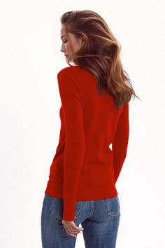 Introducing our Fine Knit High Neck Jumper in a beautiful Wine Color, a versatile and cozy addition to your wardrobe that offers both comfort and style. This high neck jumper is designed for ultimate comfort with its super fine knit texture. It boasts a standard fit and features ribbed detailing at the neck, adding a touch of sophistication to the design. Whether you choose to pair it with jeans or skirts, this jumper serves as the perfect basic piece for your wardrobe. Crafted from a blend of 4 Elegant Stretch V-neck Sweater For Winter, Red Cashmere Sweater With Fine Knit, High Neck Polo Sweater For Fall, Fall Funnel Neck Fine Knit Sweater, Fall Fine Knit Sweater With Funnel Neck, Cozy Fine Knit Turtleneck For Winter, Stretch Cable Knit Turtleneck, Winter Workwear Fine Knit Turtleneck, Solid Fine Knit Turtleneck For Fall