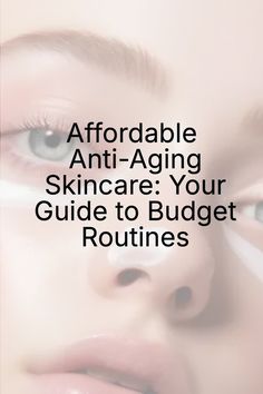 Anti-aging skincare often seems synonymous with expensive products and luxury treatments. However, you don’t need to empty your wallet to build an effective routine that fights fine lines, wrinkles, and loss of firmness. Many budget-friendly products contain proven ingredients like retinoids, antioxidants, and peptides, helping you age gracefully without breaking the bank. Expensive Products, Affordable Skincare, Acne Skincare, Wrinkle Repair, Acne Skincare Routine, Age Gracefully