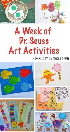 the week of dr seuss art activities