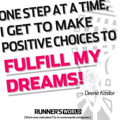 a poster that says, one step at a time i get to make positive choices to fulfill