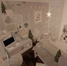 Bloxburg Decorating Ideas Living Room, Space Filler Bloxburg, Bloxburg Hallways Ideas, Bloxburg Reading Nook, Bloxburg Christmas Bedroom Ideas, Painting Codes Bloxburg, Bloxburg Outdoor Ideas, White Cozy Bedroom, Bloxburg Nursery Ideas