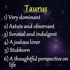 the zodiac sign for taurus is shown in front of a night sky with stars