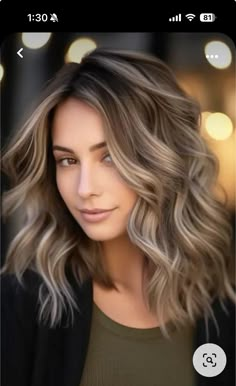 Whole Head Highlights Brown Hair, Dark Brown To Cool Blonde Balayage, More Blonde Highlights On Brown Hair, Best Dark Blonde Hair Color, Brown Hair Cool Blonde Highlights, Blonde To Brown Hair Color, Highlights On Brown Hair Medium Length, A Few Highlights On Dark Hair, Blond Highlights To Cover Gray