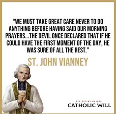 a quote from st john vanney about the church's mission to serve