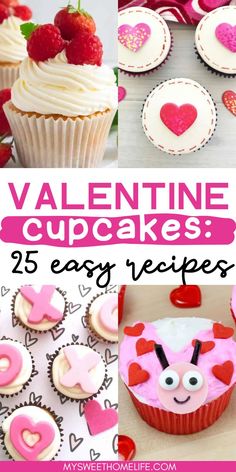 NA Valentine Cupcakes For Kids, Valentines Cupcakes Decoration, Strawberry Filled Cupcakes, Pink Champagne Cupcakes, Cupcakes For Kids, Chocolate Peppermint Cupcakes, Raspberry Buttercream Frosting, Fluffy Cream Cheese Frosting, Chocolate Raspberry Cupcakes