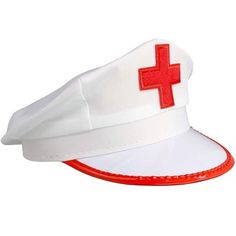 Skeleteen Childrens Nurse Costume Hat - Red And White : Target Box Costumes, Golden Moon, Nurse Costume, Purple Hearts, Kids Dress Up, Nurse Hat, Shipt Shopper, Costume Themes, Nurse Uniform