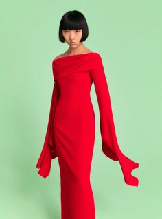 The Arden Maxi Dress in Red – Solace London US Gala Gown, Red Maxi Dress, Solace London, Fall 24, Guest Attire, Evening Gowns Elegant, Fashion Forever, Wedding Attire Guest, Red Dress Maxi