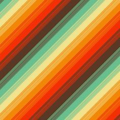 an orange and green striped background