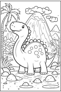 Dinosaur Coloring Pages | Coloring Pages For Adults| Designs By Kemmy Dinosaur Coloring Pages Free Printable, Free Dinosaur Coloring Pages, Baby Animal Coloring Pages, Coloring Pages Farm, Wild Animal Coloring Pages, Printable Color Pages, Free Coloring Pages Printables, Adult Coloring Pages Free Printable, Coloring Pages For Teens