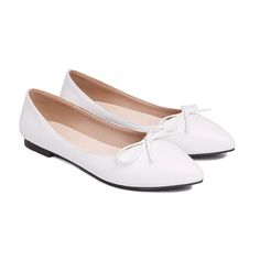 Olivia Mark - Professional English product title: Pink Low-Heeled Bridal Flats with Pointed Toe and Butterfly Knot Detail Pink Low Heels, Professional English, Shower Sandals, White Flat Shoes, Womens Casual Boots, Comfortable High Heels, Bridal Flats, Work Shoes Women, Chunky Heel Pumps