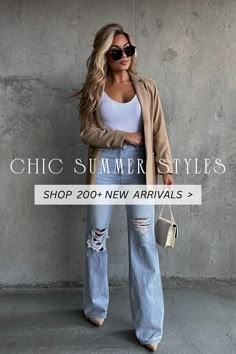 Shop 200+ New Arrivals! Trendy Boutique Clothing, Chic Summer Style, Cute Outfits With Jeans, Summer Styles, Fall Fashion Outfits, Look At You, Mom Outfits, Business Casual Outfits, Cute Casual Outfits