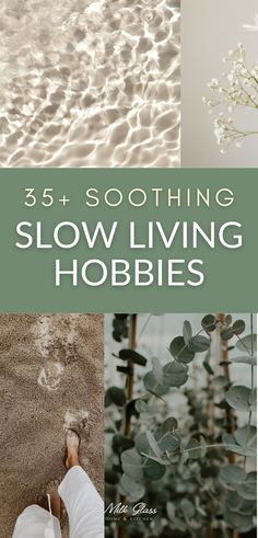 Make time in your schedule for these slow living hobbies! They’re perfect for unwinding and savoring life's simple pleasures. Slow And Simple Living, Simple Living Tips, Slow Living Hobbies, 2025 Reset, Simple Hobbies, Simple Living Aesthetic, Slow Living Home, Cozy Hobbies