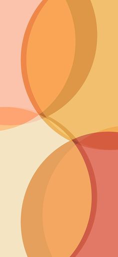 an orange and yellow abstract background with curved lines on the bottom right corner, in shades of red, beige, and peach