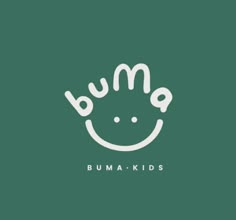 the logo for bumma kids's children's clothing line, which is based on