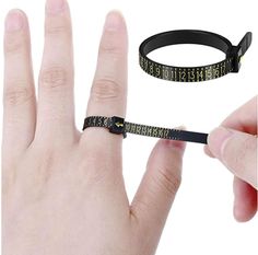 PRICES MAY VARY. 【Purpose and method of use】:US size，You just need to put it as a ring on your hand and adjust it to a suitable place to measure. The inner diameter of the ring is measured, and it can be removed at any time, just like a ring. 【Applicable size】：1-17 US size，finger size from 1 to 17, the printing is accurate and clear, not only can be used as a ring size table, but also can be used for other jewelry measurement. 【Wide range of applications】：suitable for measuring wedding rings, pr Measure Ring Size, Plastic Ring, Jewelry Making Tools, Birthday Ring, Coin Ring, Proposal Ring, Ring Sizer, Ring Ring, Black Rings