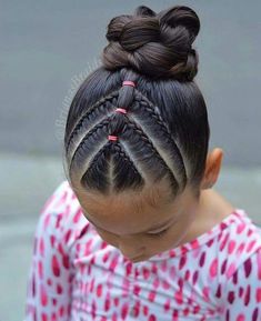 Punk Ponytail, Quick Hairstyles For School, Kids Hairstyle, Easy Hairstyles For Kids, Kid Hairstyles, Second Day Hairstyles, Easy Hairstyles For School