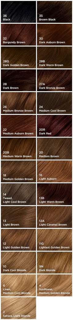 clairol hair color packaging - Google Search Clairol Hair Color, Clairol Hair, Hair Chart, Hair Dye Shades, Easy Hair Color, Clairol Natural, Clairol Natural Instincts, Hair Color Chart, Brown Blonde Hair