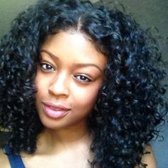 Natural Hair Styles #curlyhairrocks #naturalhair #curlyhair #blackhair #bhi Human Hair Weaves, Hair Weaves, Beautiful Curls, Black Natural Hairstyles, Hair Envy