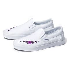 Add these lit custom Old Skool White Slip-Ons to your kicks collection. Each custom-made pair is unique and will not match the listing images. The shoes will ship out within 5 days of the original purchase. Important: No refunds or exchanges! Unisex Size Chart Conversion ( Size Men's + 1.5 ) = Size Women's Example: 5 Men's = 6.5 Women's Natural Hair Removal, Fairy Shoes, White Cherry Blossom, Vans White, Blue Cherry, White Cherries, Timeless Classic Style, Custom Vans, White Slip