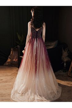 Shop sparkly sequin ombre burgundy prom dress with spaghetti straps online. Sheprom offers formal or casual style dresses to fit your special occasions. Ombre Burgundy, Burgundy Evening Dress, Burgundy Prom, Burgundy Prom Dress, Dresses 2020, Fashion Dresses Casual, Spaghetti Strap Dresses, Prom Dress, Floor Length