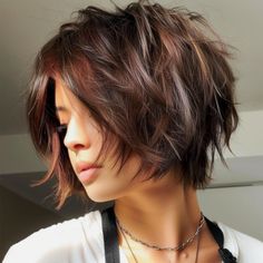 Short Choppy Hairstyles, Choppy Hairstyles, Choppy Bob Hairstyles, Bob Haircut For Fine Hair, Choppy Hair, Edgy Short Hair, Short Choppy Hair