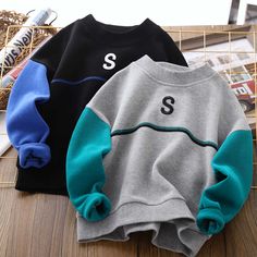 Hoodies Men Style Streetwear, Hoodies Men Style, Boys Sweatshirts, Long Sleeve Sweatshirt, Western Style, Kids' Dresses, Long Sleeve Sweatshirts, Western Fashion, Hoodies Men