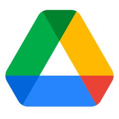 the logo for google's new app, which is designed to look like an arrow