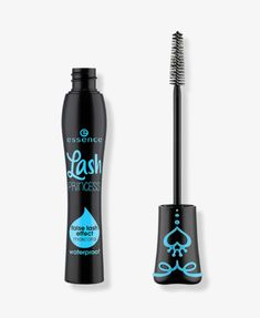 About: your favorite royal sister is NOW IN WATERPROOF! lash princess false lash waterproof gives you voluminous false lash effects of the original in a new waterproof formula! the conic shape fiber brush provides lashes with dramatic volume and sculpted length. opthalmologically tested.  How To Use: starting at the base of the lash line, wiggle wand back and forth, adding as many coats as you like until desired length and volume is achieved. Track Page Views With Auctiva's Counter Best Drugstore Waterproof Mascara, Best Smudge Proof Mascara, Mascara Essence, Lash Princess, Smudge Proof Mascara, False Lash Effect Mascara, Drugstore Mascara, Essence Makeup, Black Lashes