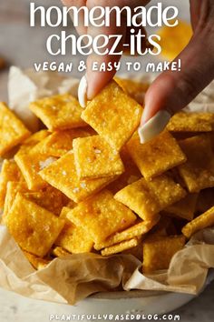 homemade cheez - it's vegan and easy to make
