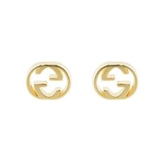 Gucci 18ct Yellow Gold Interlocking G 5mm Stud Earrings Glashutte Original, Womens Watches Luxury, Diamond Gift, Gucci Gucci, Georg Jensen, Diamond Bracelets, Jewelry Rings Engagement, Eternity Ring, Watch Design