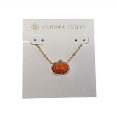 Kendra Scott Gold Pumpkin Adjustable Necklace Nwt Excellent Condition Quick Ship New To Poshmark? Use Code Msdbela When Signing Up To Get $10 Off Your First Purchase. Kendra Scott Necklace Christmas, Kendra Scott Necklace Halloween, Kendra Scott Pumpkin Necklace, Kendra Scott Clove Necklace, Kendra Scott Orange, Gold Pumpkin, Jewelry Kendra Scott, Pumpkin Necklace, Gold Pumpkins