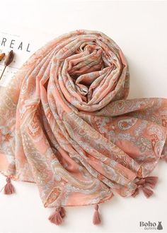 Boho Scarf – Boho Dress Official Bohemian Fall Scarves With Tassels, Bohemian Patterned Scarves For Spring, Pink Bohemian Headscarf For Spring, Patterned Bohemian Scarves For Spring, Bohemian Patterned Shawl, Spring Bohemian Pashmina Scarves, Bohemian Spring Shawl, Spring Bohemian Shawl Scarf, Pink Bohemian Shawl Scarf