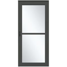 Discover the most advanced storm door to feature Screen Away, the Platinum Retractable Screen (RS). Invite fresh air into your home with the touch of a finger and enhance your home’s style with the feature-rich and elegant design of the Platinum Collection. LARSON Color: Graphite, Door Orientation: Left Hand/Outswing, Size: 81" H x 32" W | LARSON Platinum Retractable Screen Storm Door (handle sold separately) Metal in Graphite | 81" H x 32" W | Wayfair Retractable Screen, Storm Door, Exterior Doors, Door Handle, Left Hand, Fresh Air, Door Handles, Elegant Design, Platinum