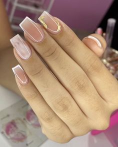 Nails For 2023, Best Summer Nails, Nails Designer, Acrylic Toe Nails, Simple Gel Nails