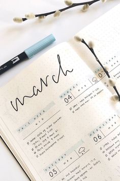 Starting a new weekly spread in your bullet journal and need some cute ideas?! Check out these awesome March spreads for inspiration! Bullet Journal Weekly Spread Ideas, Summer Layout, Journal Guide, Journal Weekly Spread, Bullet Journal Weekly