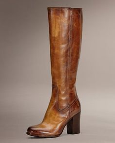 Womens Tall Boots, Brown Boots Women, The Frye Company, Tall Brown Boots, Handcrafted Boots, Fun Fair, Moccasin Boots, Tall Boot, Frye Boots