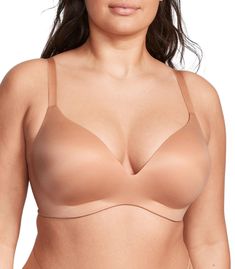 PRICES MAY VARY. 67% Polyamide, 33% Elastane Imported Hook and Eye closure Machine Wash Unlike other wireless push bras, our adaptive cup technology adjusts to fit your ever-changing shape and natural size fluctuations for the ultimate support. This comfortable bra features soft fabric with 360° stretch, plus a unique gel underwire that’s so flexible it feels wireless. The smoothing band and seamless infinity edge merge with your skin to virtually disappear under clothes making this the ultimate Push Bra, Push Up Lingerie, Comfortable Bra, Clothes Making, Comfy Bra, Padded Bralette, White Bras, Comfortable Bras, Wireless Bra