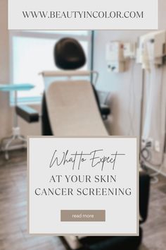 The ultimate self care and wellness tip: Skin cancer screenings and what to expect. Read More, Reading, Skin