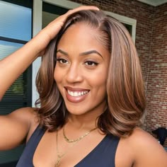 Blonde Hairline, Color For Black Hair, Hair Color Brown, Glueless Wig, Hair Model, Love Your Hair, Hair Crush, Hair Color For Black Hair, Hair Game