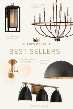 the best lighting fixtures for any room in your home, including lamps and chandeliers