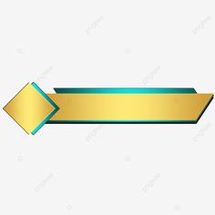 an arrow pointing to the right with a gold ribbon on it, arrows, banner png and psd