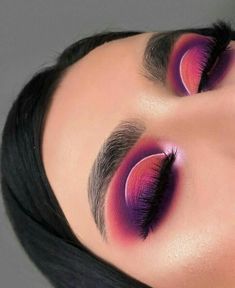 Makeup Revolution Palette, Make Up Kits, Pink Eye Makeup, Make Up Inspiration, Pink Eye, Purple Makeup