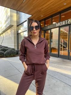 Shop Himosyber Women Sweatsuits Half … and other curated products on LTK, the easiest way to shop everything from your favorite creators. Chic Winter Style, Comfy Casual Outfits