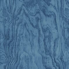 Watermark Large Scale Wallpaper in Indigo Wallpaper Boulevard, Wood Grain Wallpaper, Brewster Wallpaper, A Street Prints, Watermark Design, Large Scale Wallpaper, Wallpaper For Sale, San Francesco, Contemporary Wallpaper