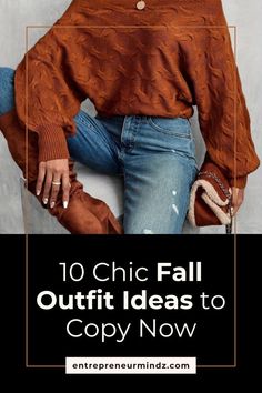 These outfit ideas take the guesswork out of dressing for fall, allowing you to create chic, effortless looks with minimal effort. From the office to weekend errands, these versatile pieces can be easily mixed and matched to suit any occasion. Say goodbye to the stress of planning your daily outfits and embrace the convenience of having a wardrobe full of reliable, on-trend options that will have you feeling cozy, confident, and ready to take on the season. 
#fallfashion #autumnstyle #cozyoutfit Rust Turtleneck Outfit, Skandinavian Fashion, Chic Fall Outfits, Autumn Wardrobe