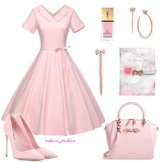 Oldies Clothes, Barbie Inspired Outfits, Rich Girl Outfits, Minimalist Fashion Outfits, Queen Outfits, Pink Minimalist, Movie Inspired Outfits, Star Master, Pink Dress Short