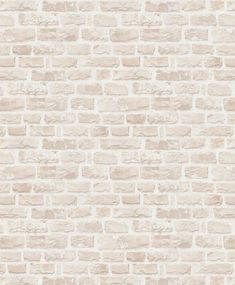 a white brick wallpaper with no mortars or mortars on the top and bottom