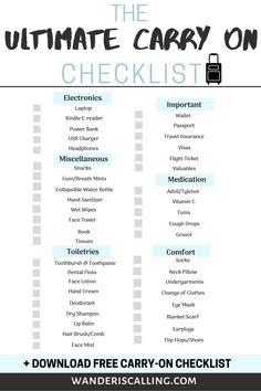 the ultimate printable checklist for every car owner