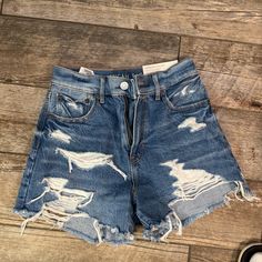 Brand New With Tags New Color, Jean Shorts, American Eagle Outfitters, American Eagle, Color Blue, Womens Shorts, Brand New, Tags, Women Shopping